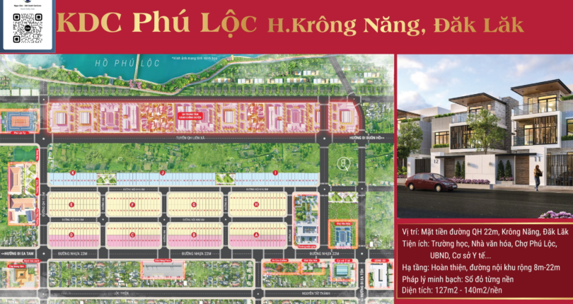 Khu Dân cư Phú Lộc – Đắk Lắk