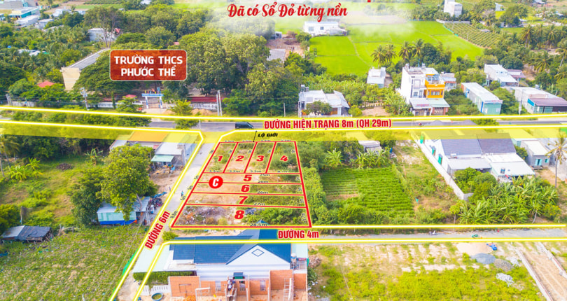 Đất Biển Khu Dân Cư (KDC) Phước Thể – Bình Thuận